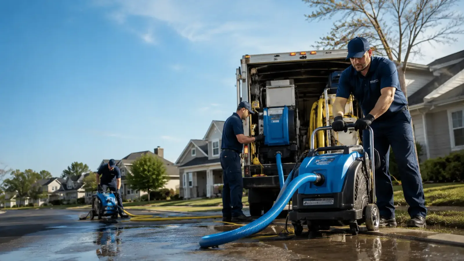 Flood Damage Cleanup in Colon, MI